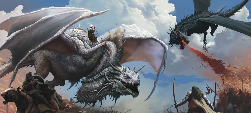 Fantasy illustrations by Lucian Tumani